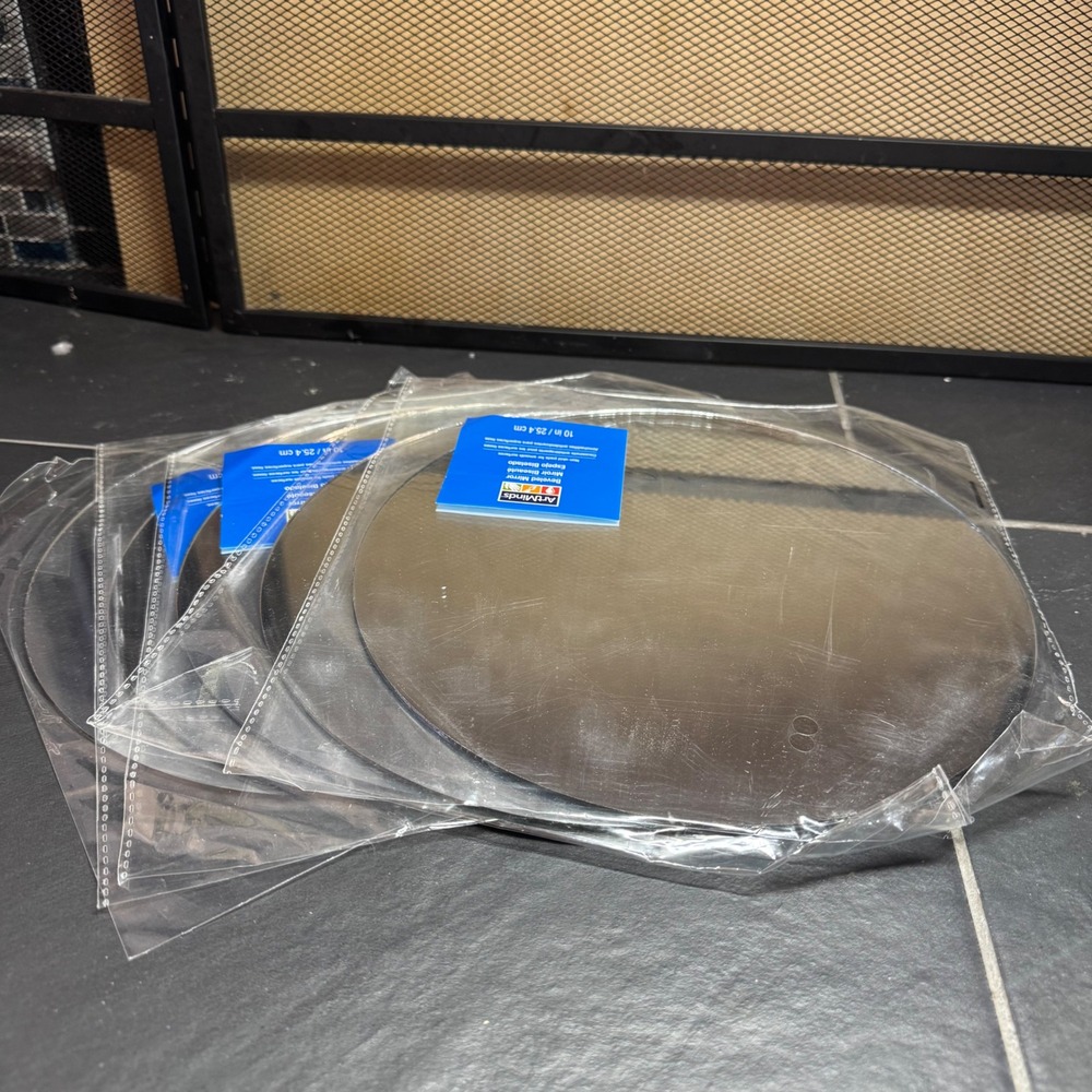 ArtMinds 10 Inch Round Beveled Glass Mirror Set of 5 Wedding Centerpiece 319993